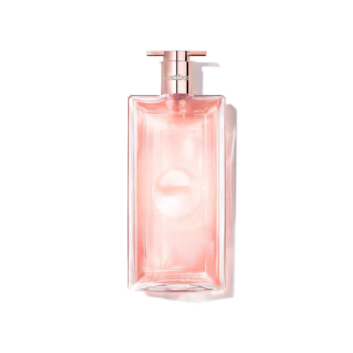 Lancôme Idôle bottle front showcases modern elegance for daily confidence