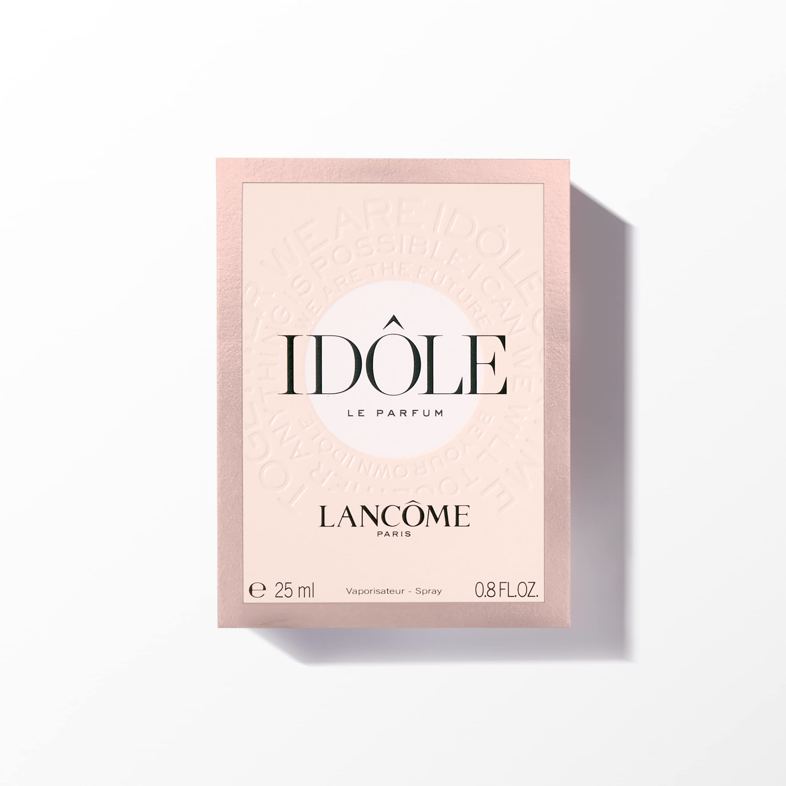 Lancôme Idôle jasmine mid-note detail suggesting floral lift.