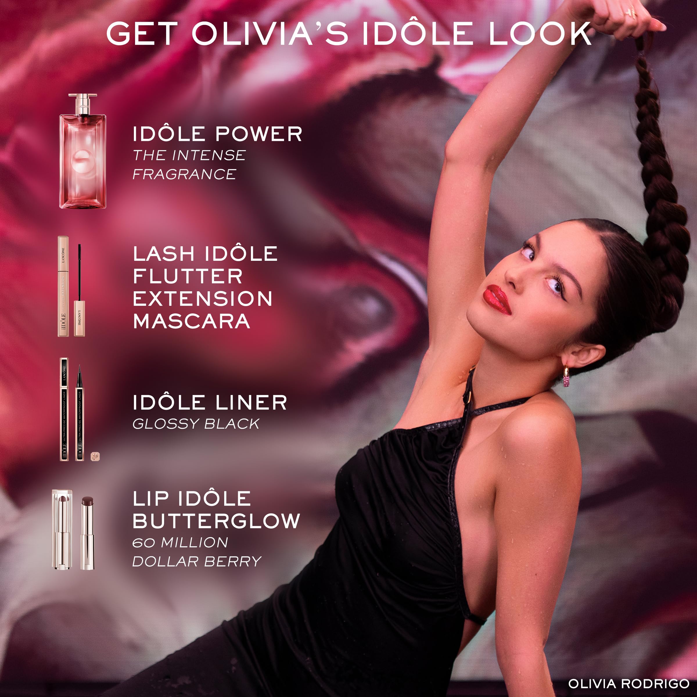 Lancôme Idôle Power EDP Intense elegant packaging shot signals premium gift-ready luxury