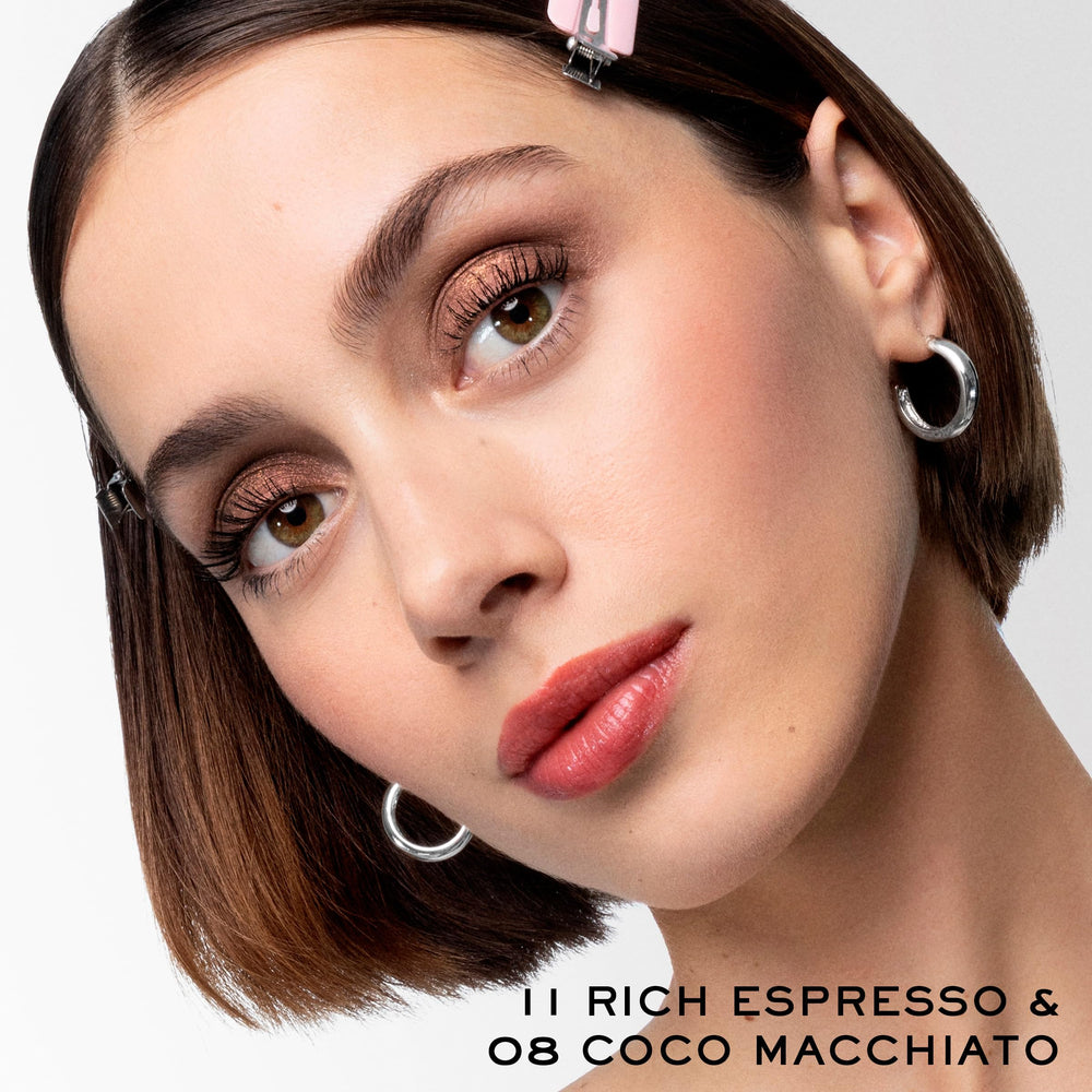 Lancôme Idôle Tint eyelid blending demonstration for smooth look.