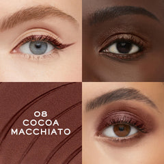Lancôme Idôle Tint matte shade application reveals smooth, buildable color for crease-free eyelids
