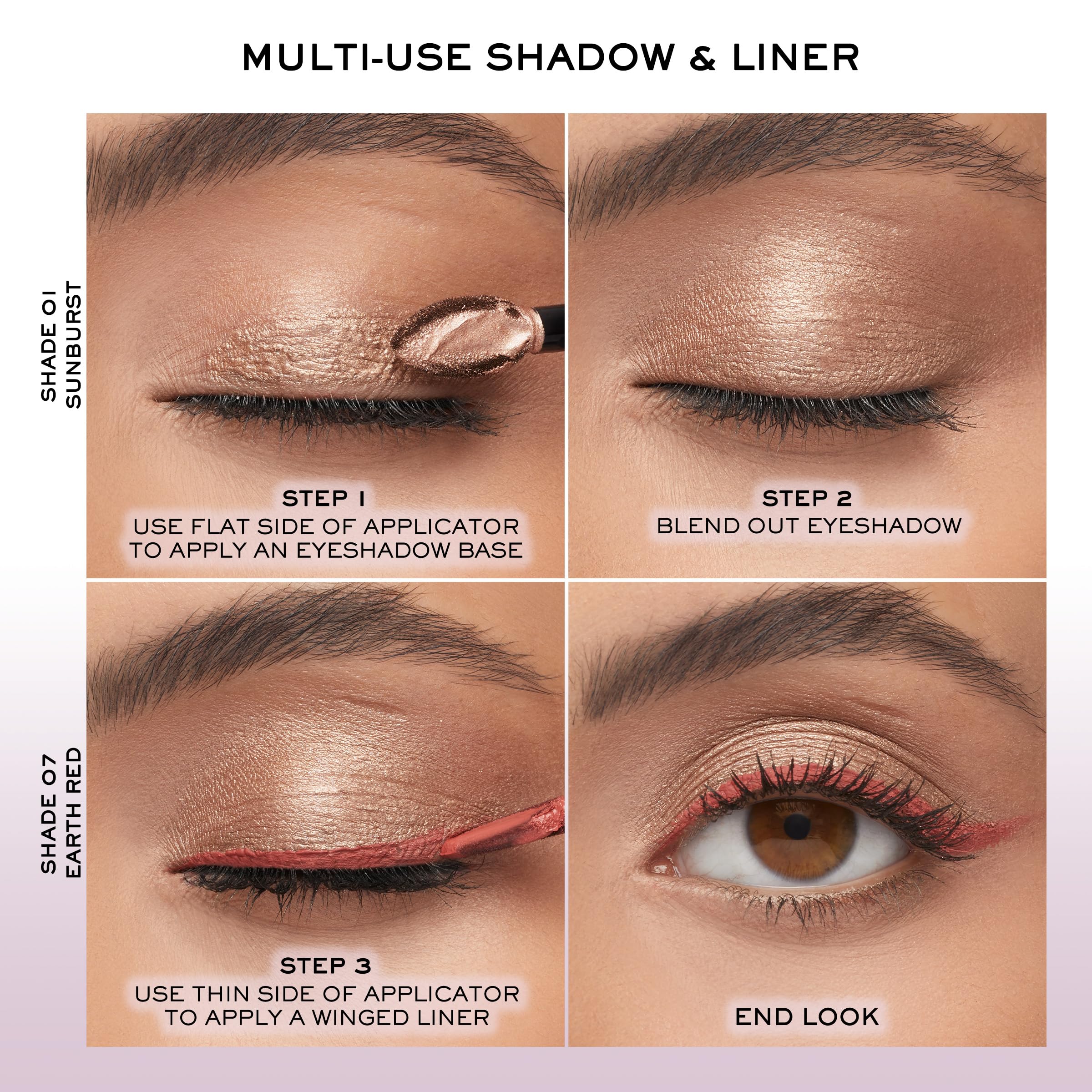 Lancôme Idôle Tint shimmer shade used as liquid highlighter for glow.