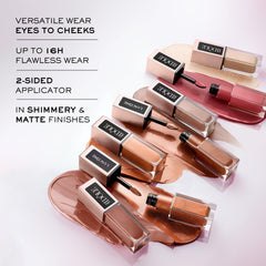 Lancôme Idôle Tint thin tip applicator shows precise eyeliner application