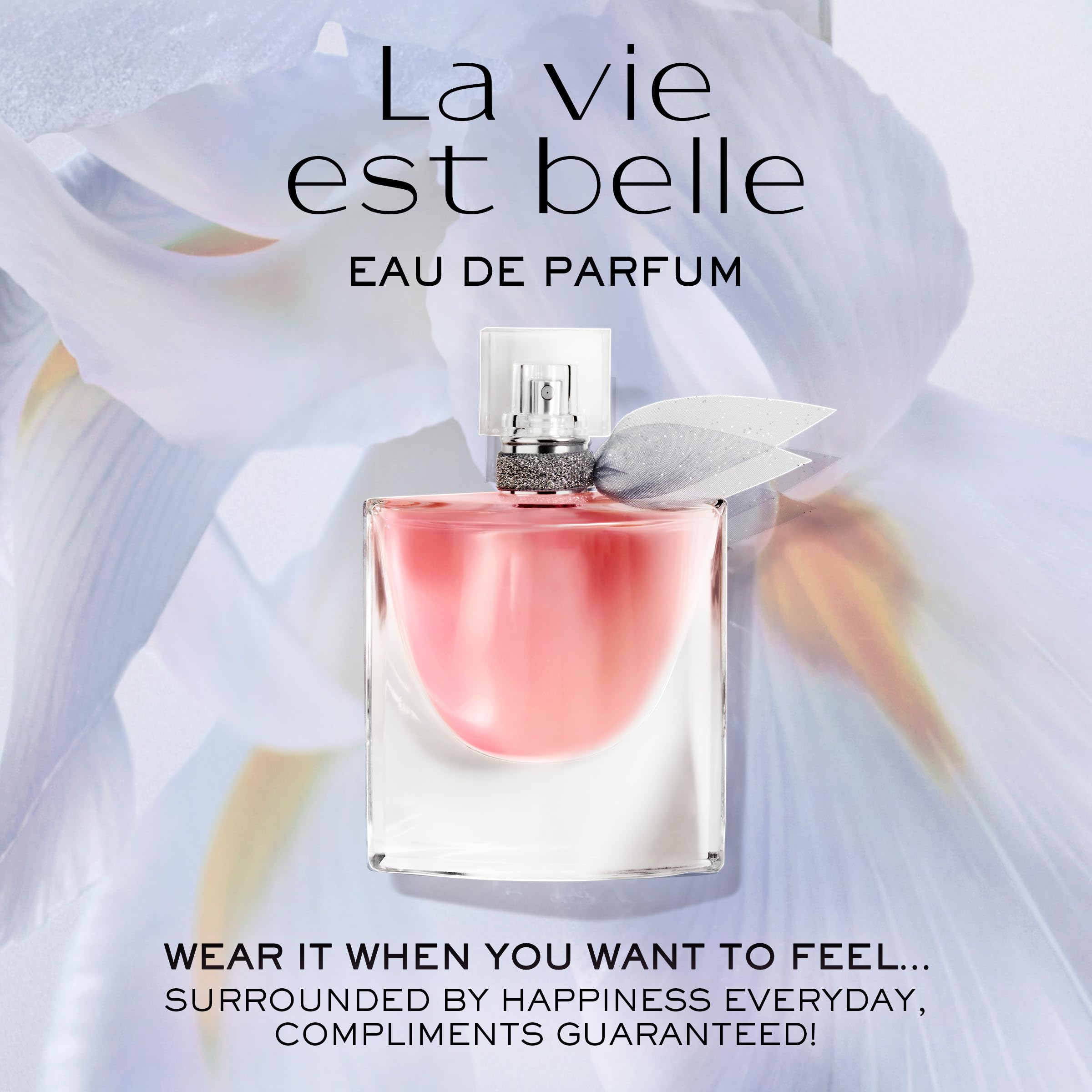 Lancôme patchouli note close-up adding earthy warmth for evening wear.