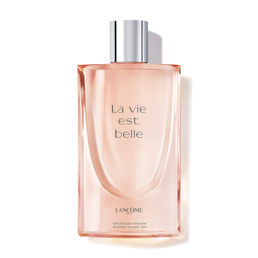 Lancôme La Vie Est Belle shower gel pour creating a fragrant start to your day with soft skin.