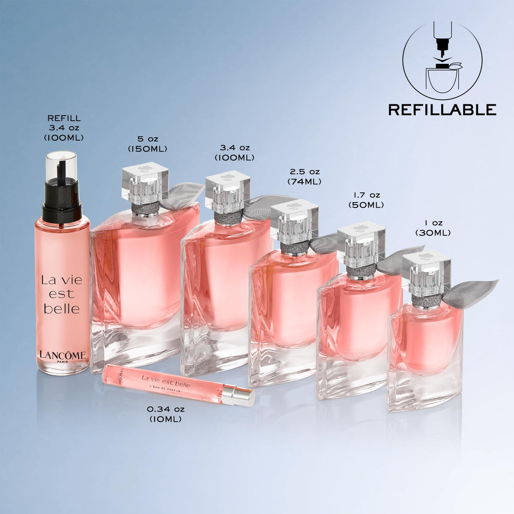 Lancôme vanilla base with spun sugar undertone, inviting gourmand warmth.