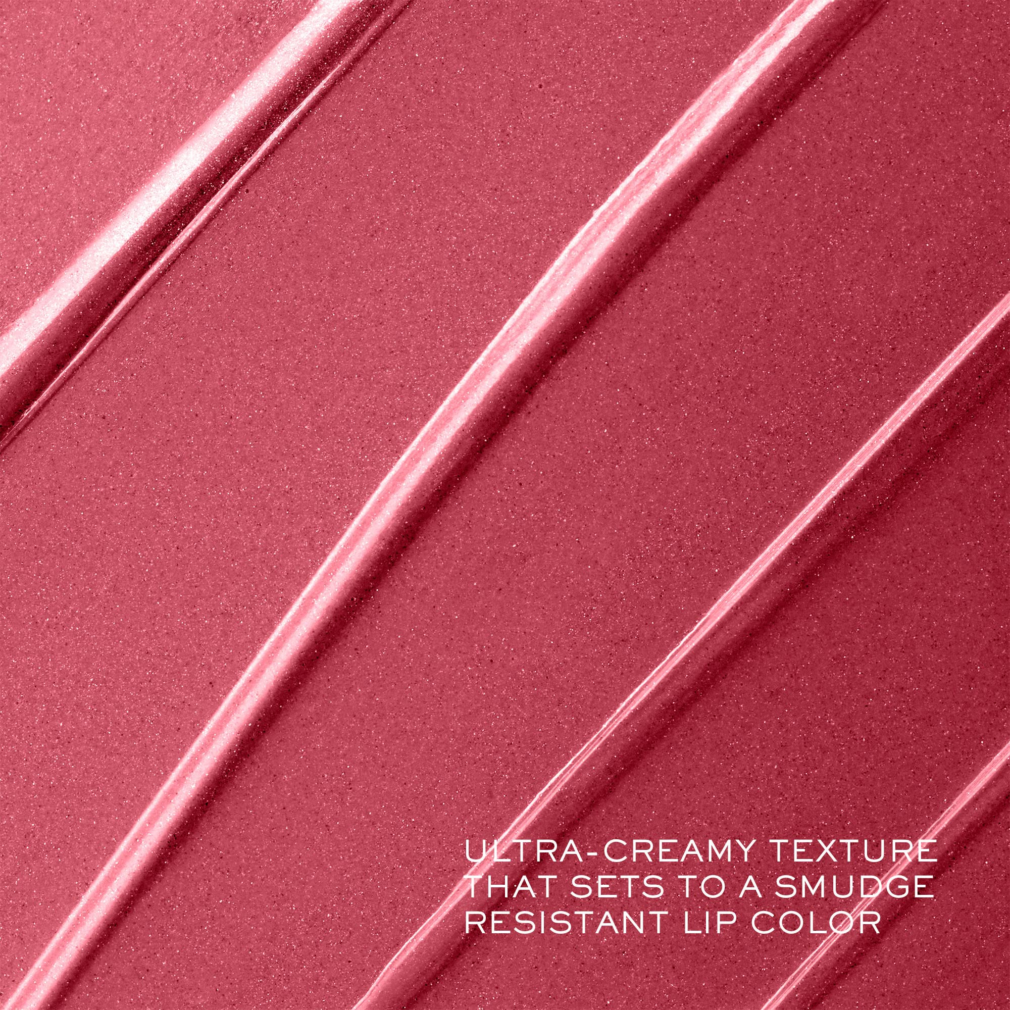 Lancôme L'Absolu Rouge cream finish on lips showcases radiant, smear-free color.