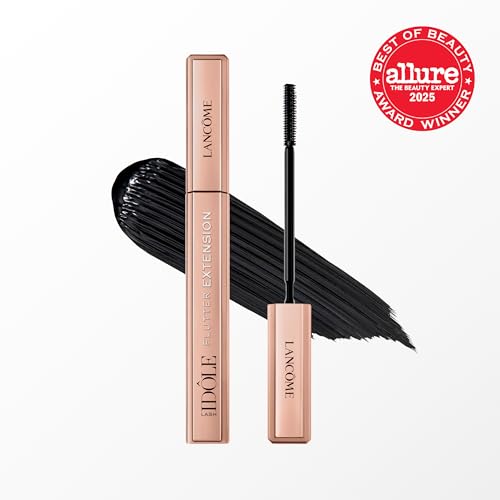 Lancôme Lash Idôle applied lashes show instant length and lift.