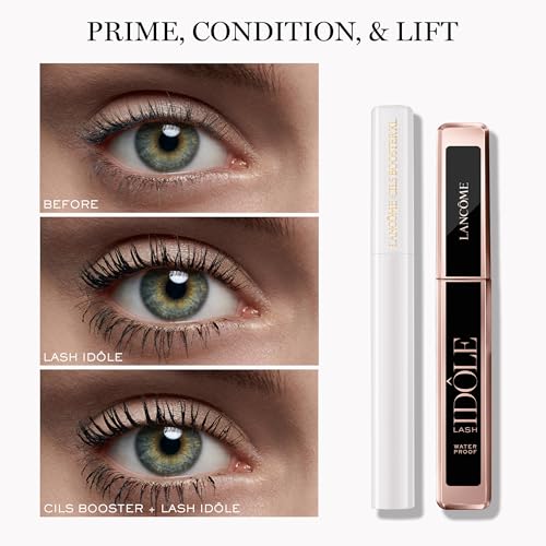 Lancôme Lash Idôle soft-lashes-feel provides a lightweight, comfortable wear all day.