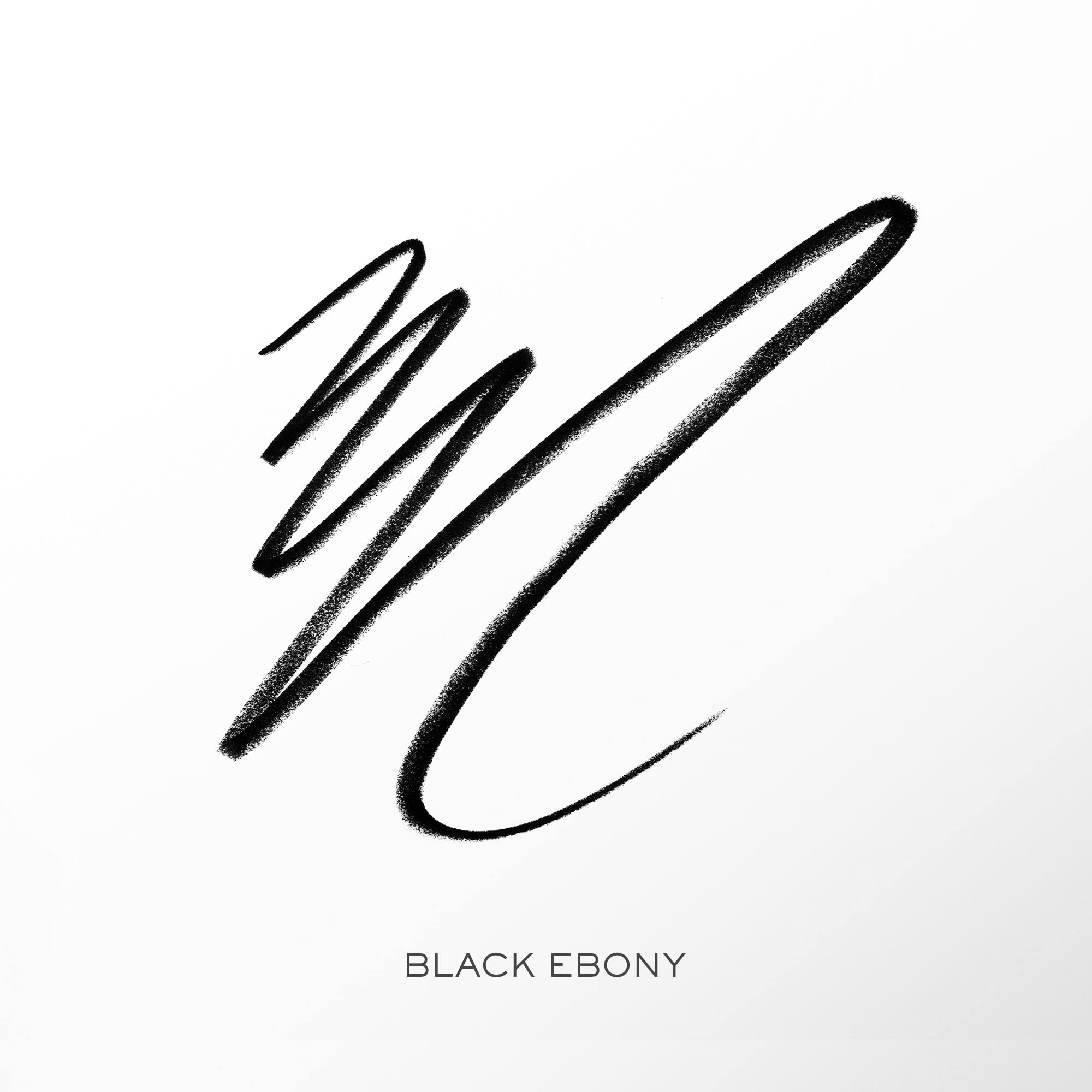 Lancôme Le Crayon Khôl eyeliner Black Ebony swatch enabling precise, smudge-resistant definition