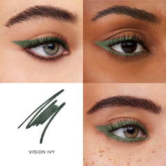 Lancôme Le Stylo Ivy waterline use for vibrant lashline definition and long wear.