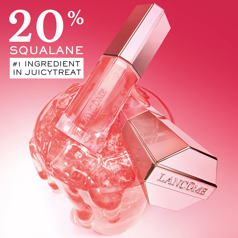 Lancôme Lip Idôle JuicyTreat even coating on lips during application