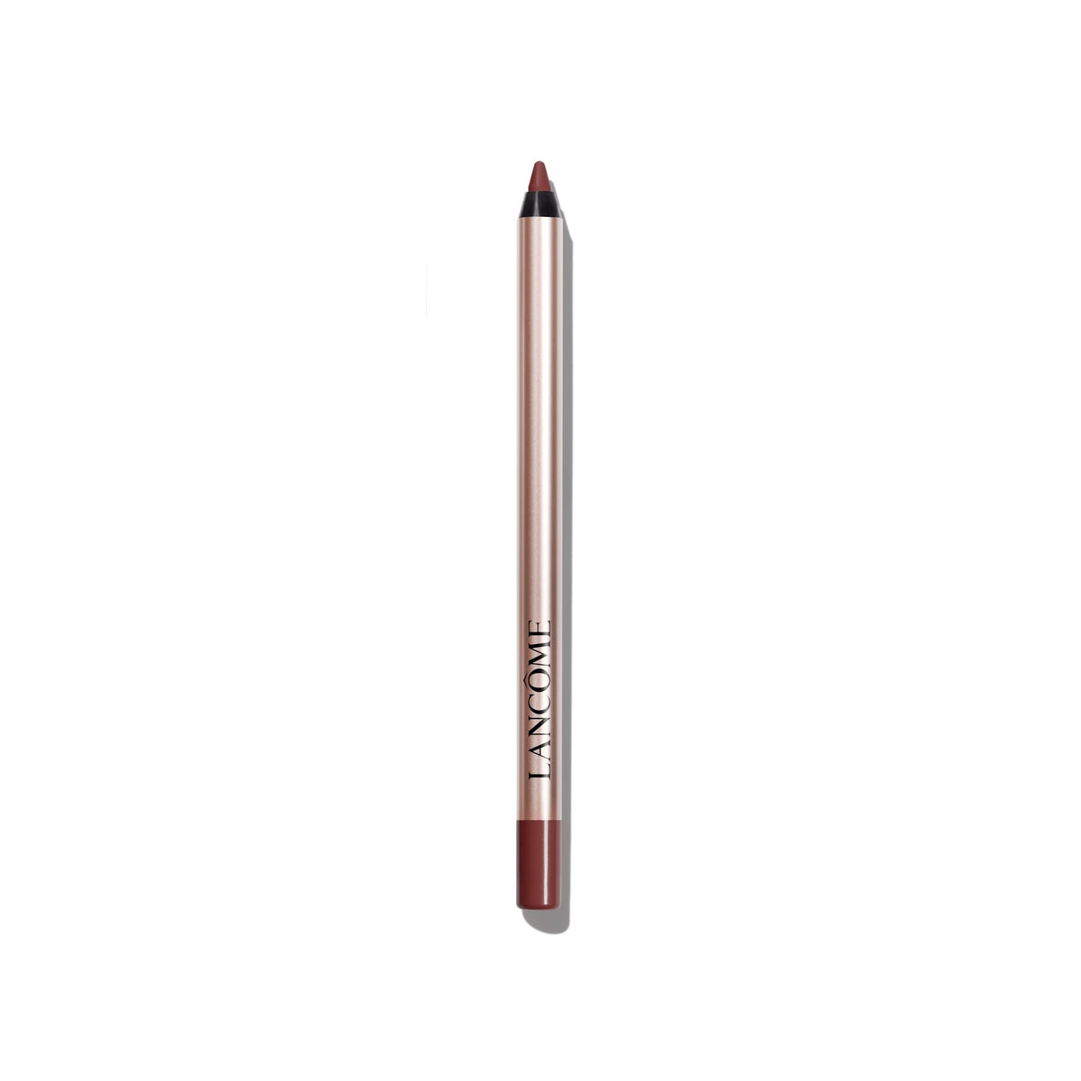Lancôme Lip Idôle Lip Shaper cream swatch demonstrates rich, blendable color with long wear.