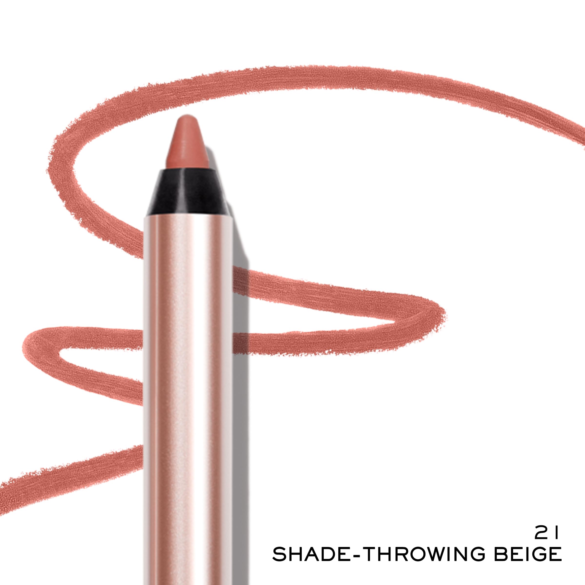 Lancôme Lip Idôle Lip Shaper waterproof formula swatch on lips