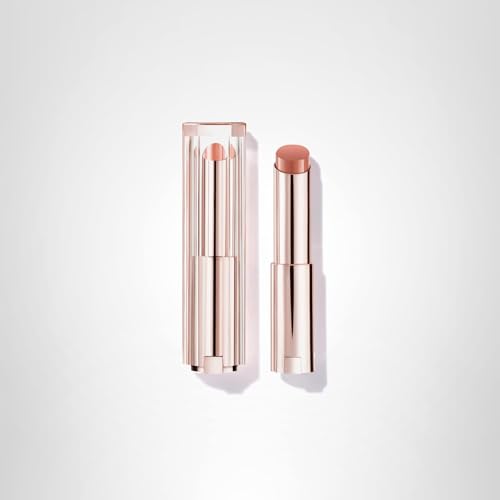 Lancôme Lip Idôle Squalane-12 Butterglow shows buildable color swatches for versatile looks.