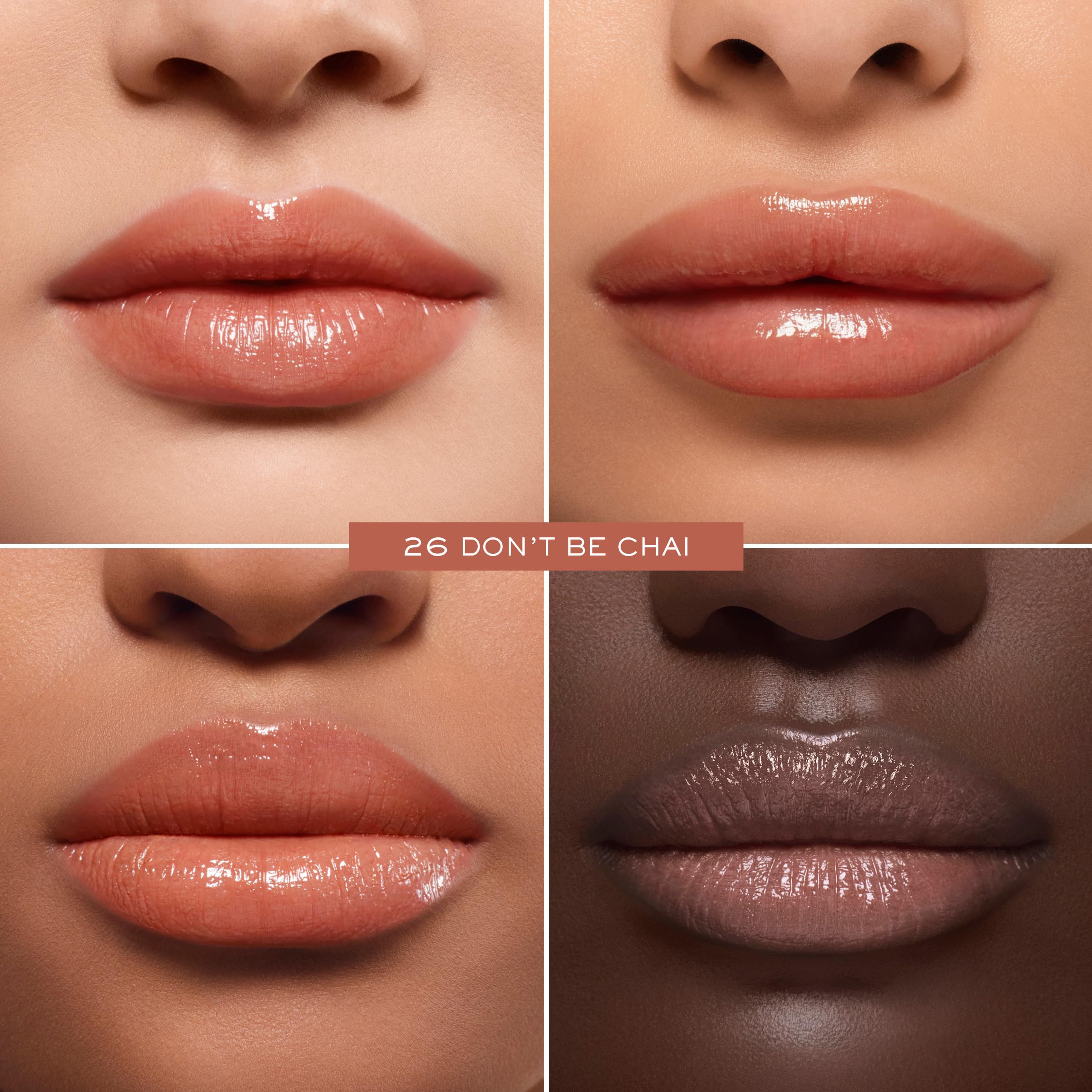 Lancôme Lip Idôle Squalane-12 Butterglow blends shea butter for rich conditioning.