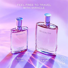 Lancôme Miracle EDP amber-ginger base adds warm depth for evenings.