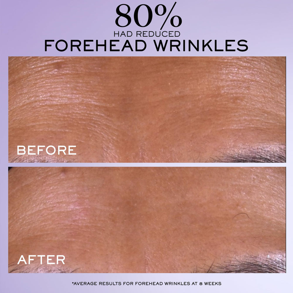 Lancôme Rénergie C.R.x texture swirl highlights the blended actives.