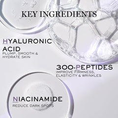 Lancôme refillable jar packaging close-up emphasizing sustainable design.