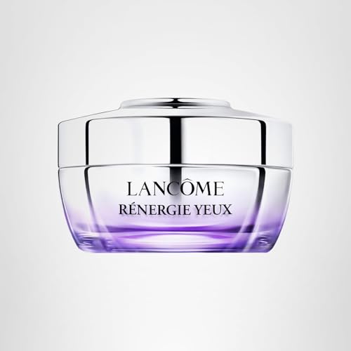 Lancôme Rénergie eye cream being applied to reduce daytime puffiness.