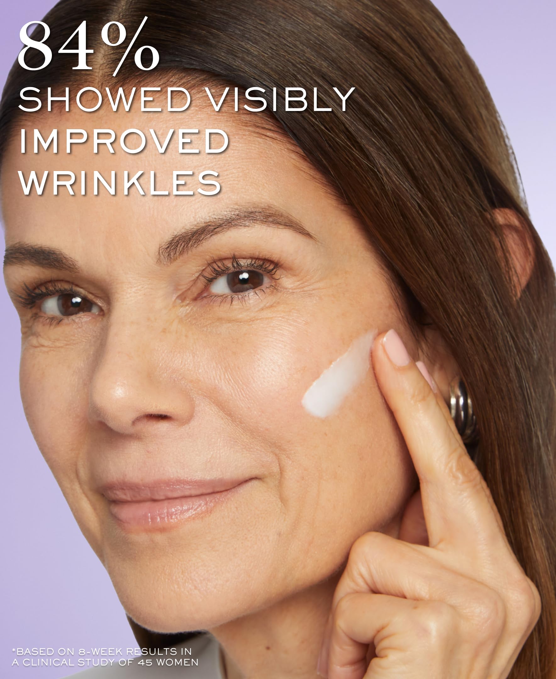 Lancôme Rénergie HP.N. 300-Peptide cream refillable jar highlights sustainable packaging.
