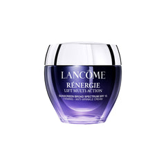 Lancôme Rénergie Lift Multi-Action SPF 15 bottle pump for daily anti-aging lifting.