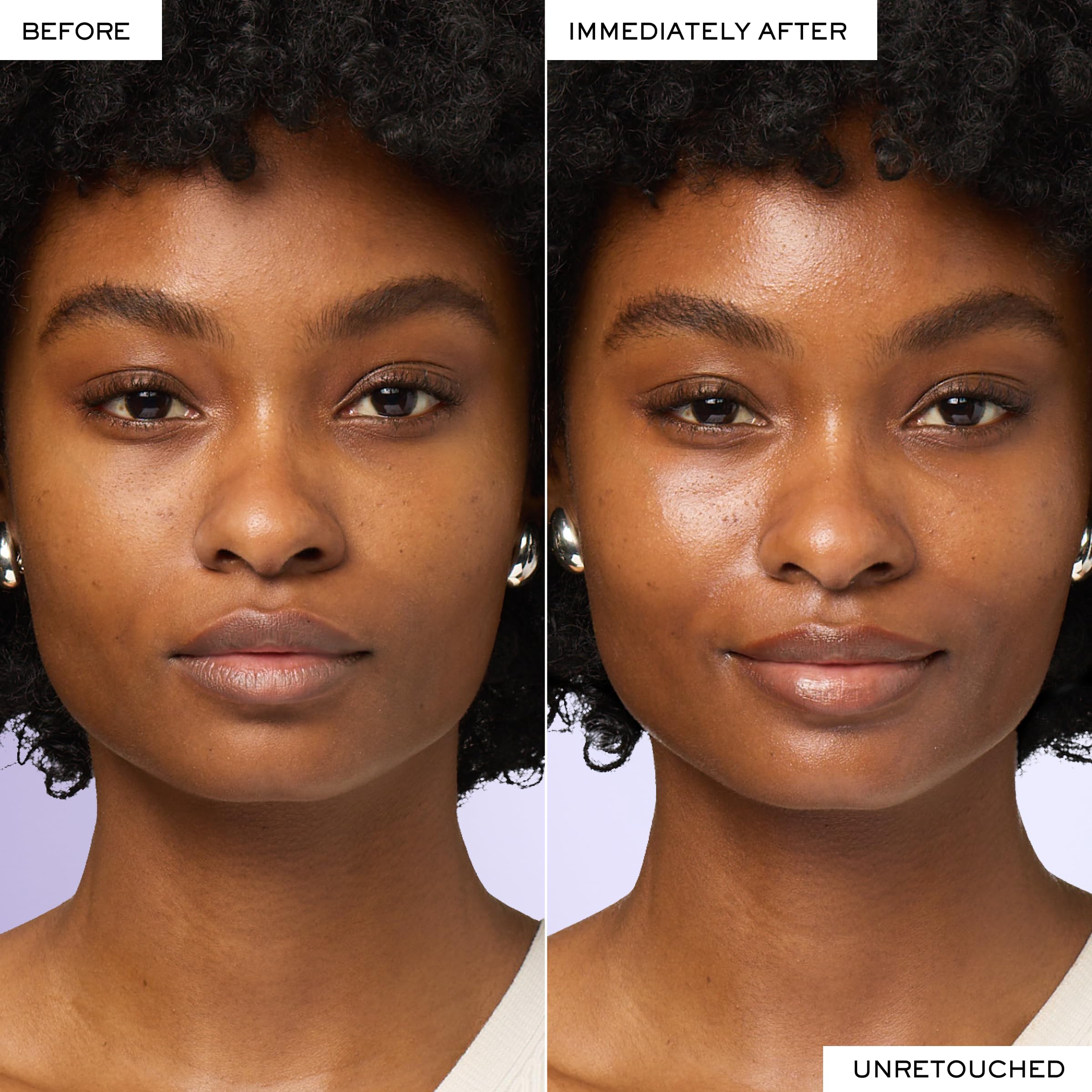 Lancôme Rénergie Lift Multi-Action SPF 15 neck-application demonstrates firming near jawline.
