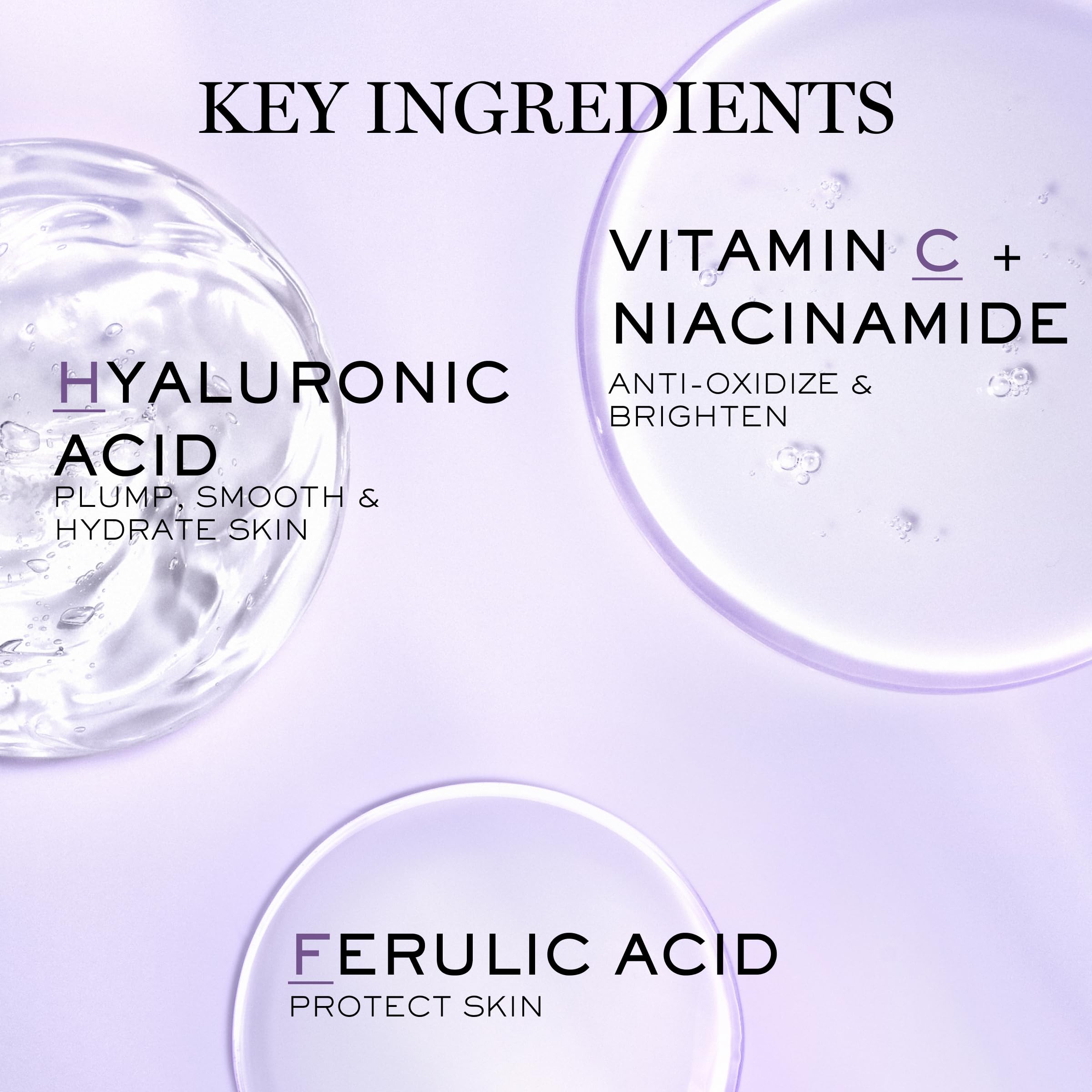 Lancôme Rénergie H.C.F. pump-dispense system delivers fresh formula.