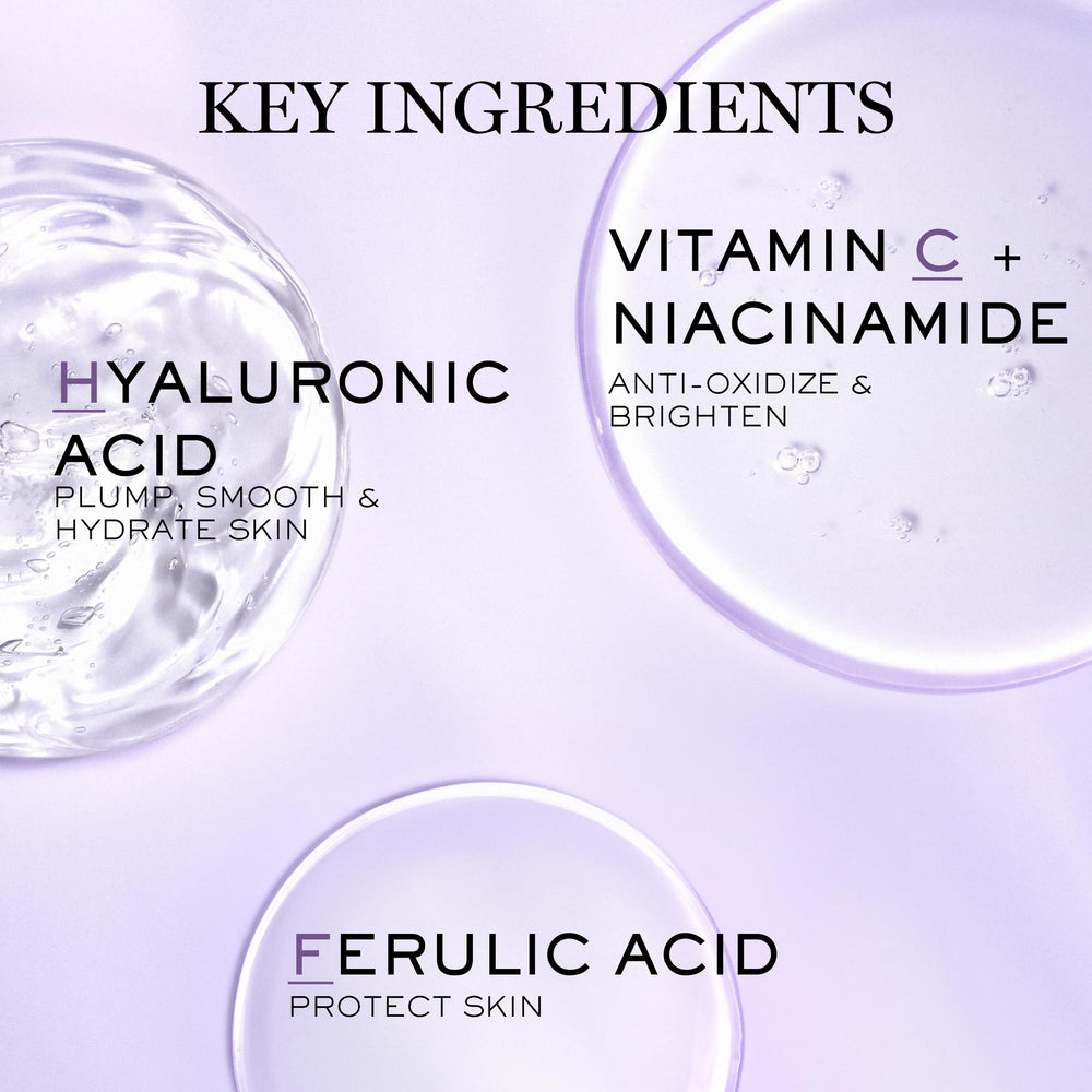 Lancôme Rénergie H.C.F. pump-dispense system delivers fresh formula.
