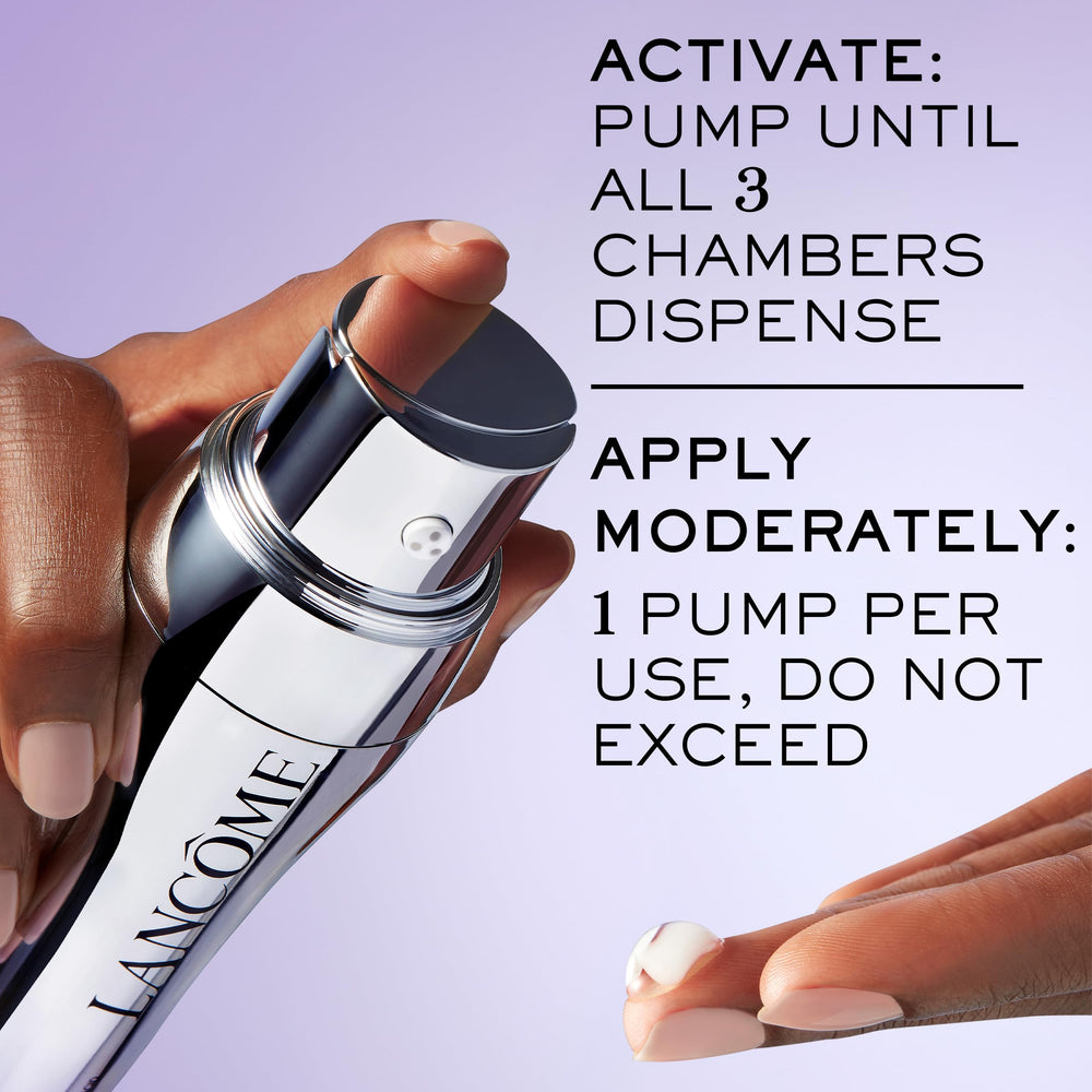 Lancôme Rénergie H.C.F. lightweight serum texture absorbs quickly.