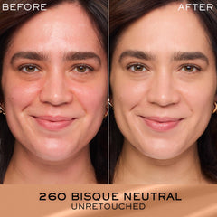Lancôme Renergie Lift foundation porcelain swatch showcasing light shade match.