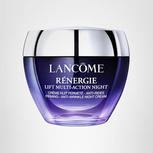 Lancôme Rénergie Lift Night Cream nighttime routine suggests morning glow and lift potential