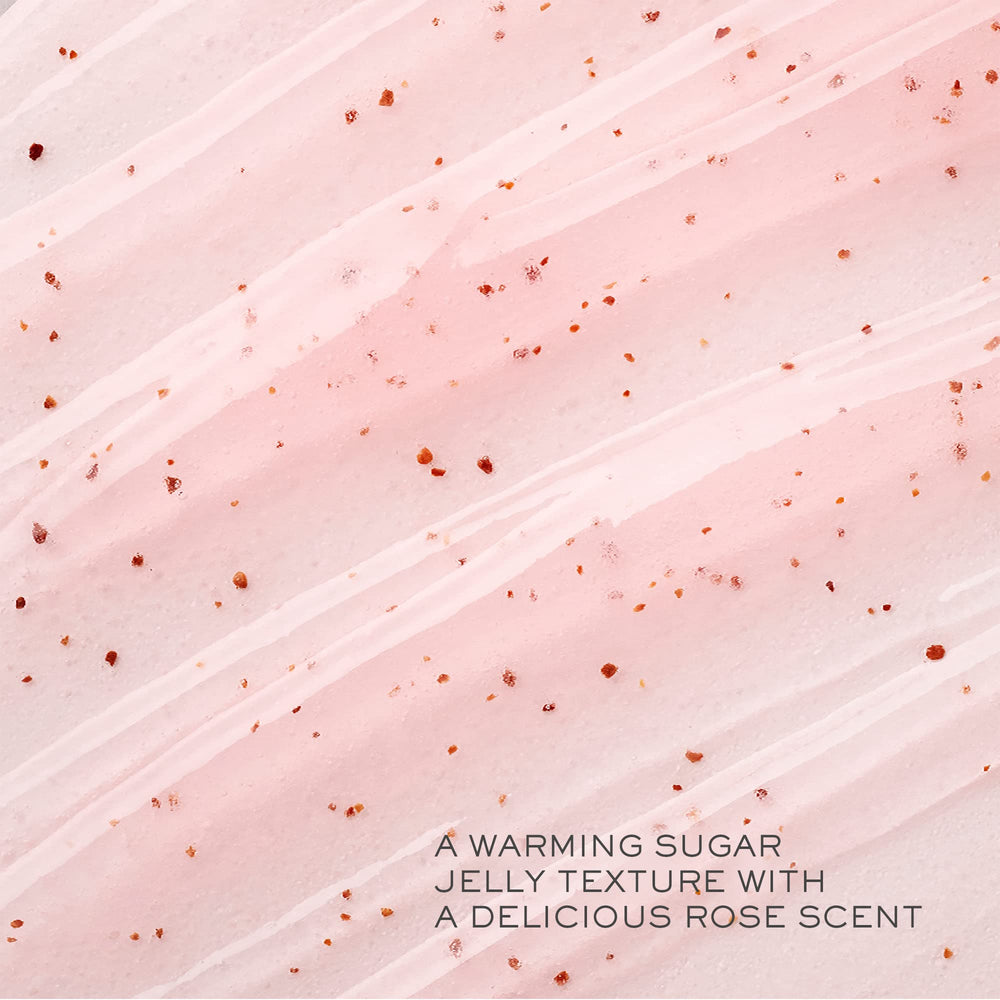 Lancôme Rose Exfoliating Face Scrub with rose water and honey for smoother skin.