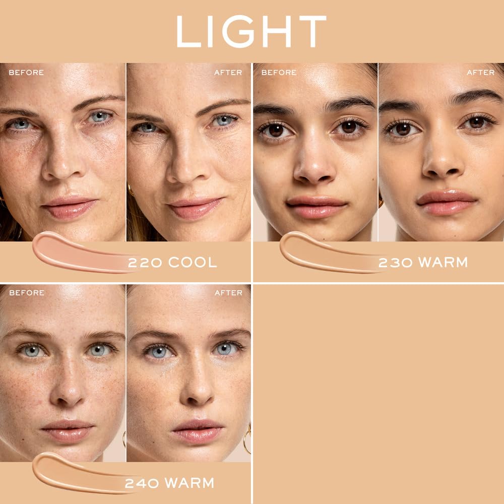 Long-lasting hydration up to 24 hours for varied lighting.