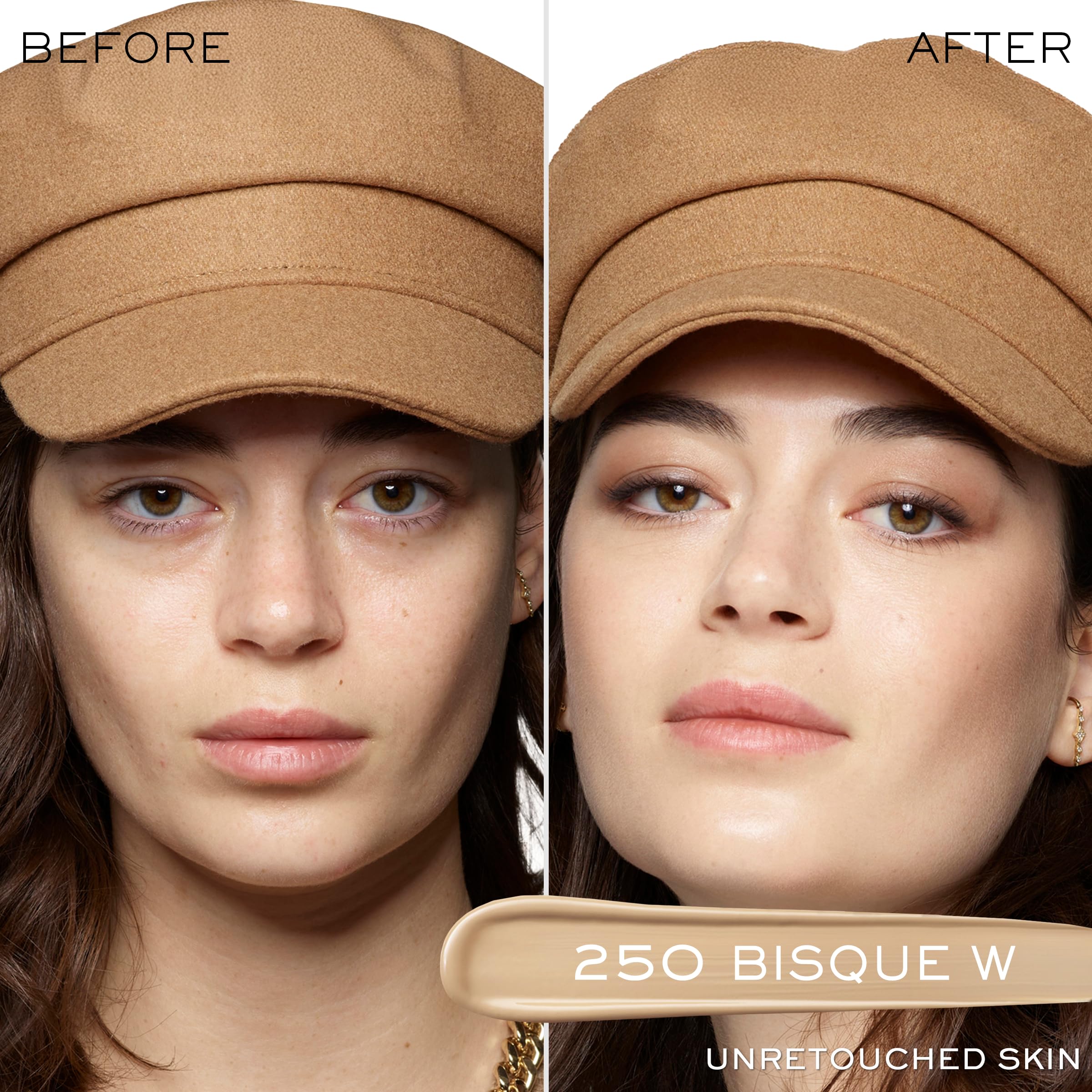 Lancôme Teint Idole Ultra Wear concealer applicator provides precise, blendable under-eye coverage.