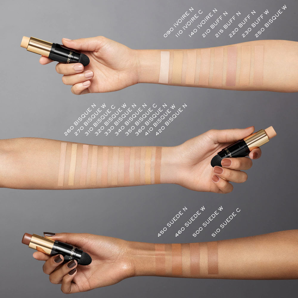 Lancôme Teint Idole Ultra Wear Foundation Stick oil-free formula controls shine all day.