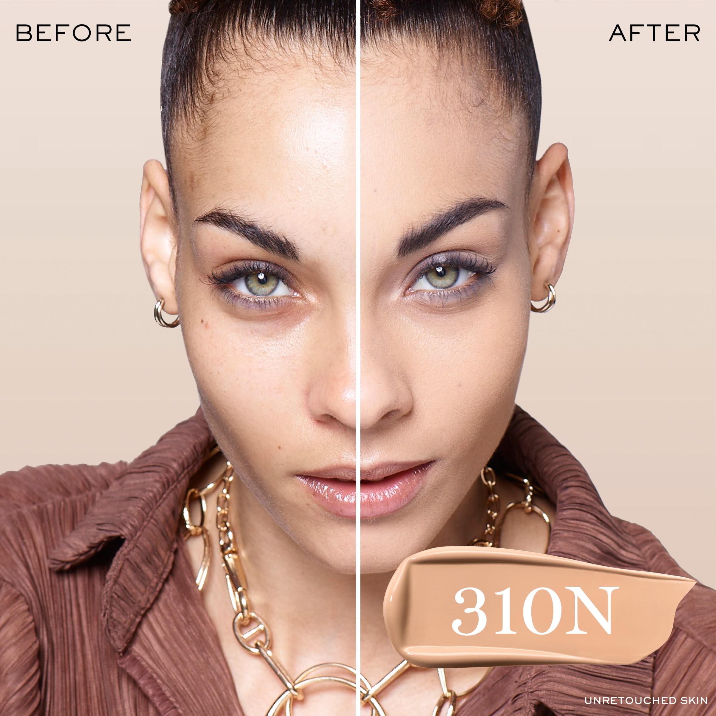 Lancôme Teint Idole Ultra Wear hydration texture conveys skin-friendly hydration.