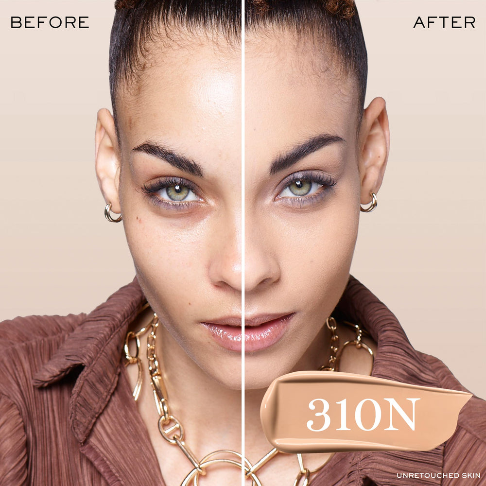 Lancôme Teint Idole Ultra Wear hydration texture conveys skin-friendly hydration.