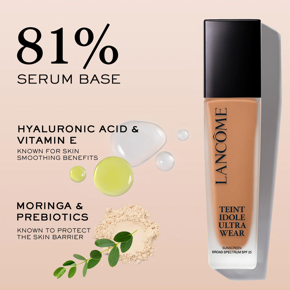 Lancôme Teint Idole Ultra Wear natural-matte-finish on skin