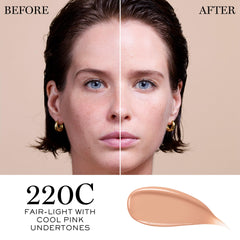 Lancôme Teint Idole Ultra Wear serum-base close-up highlighting hydration.