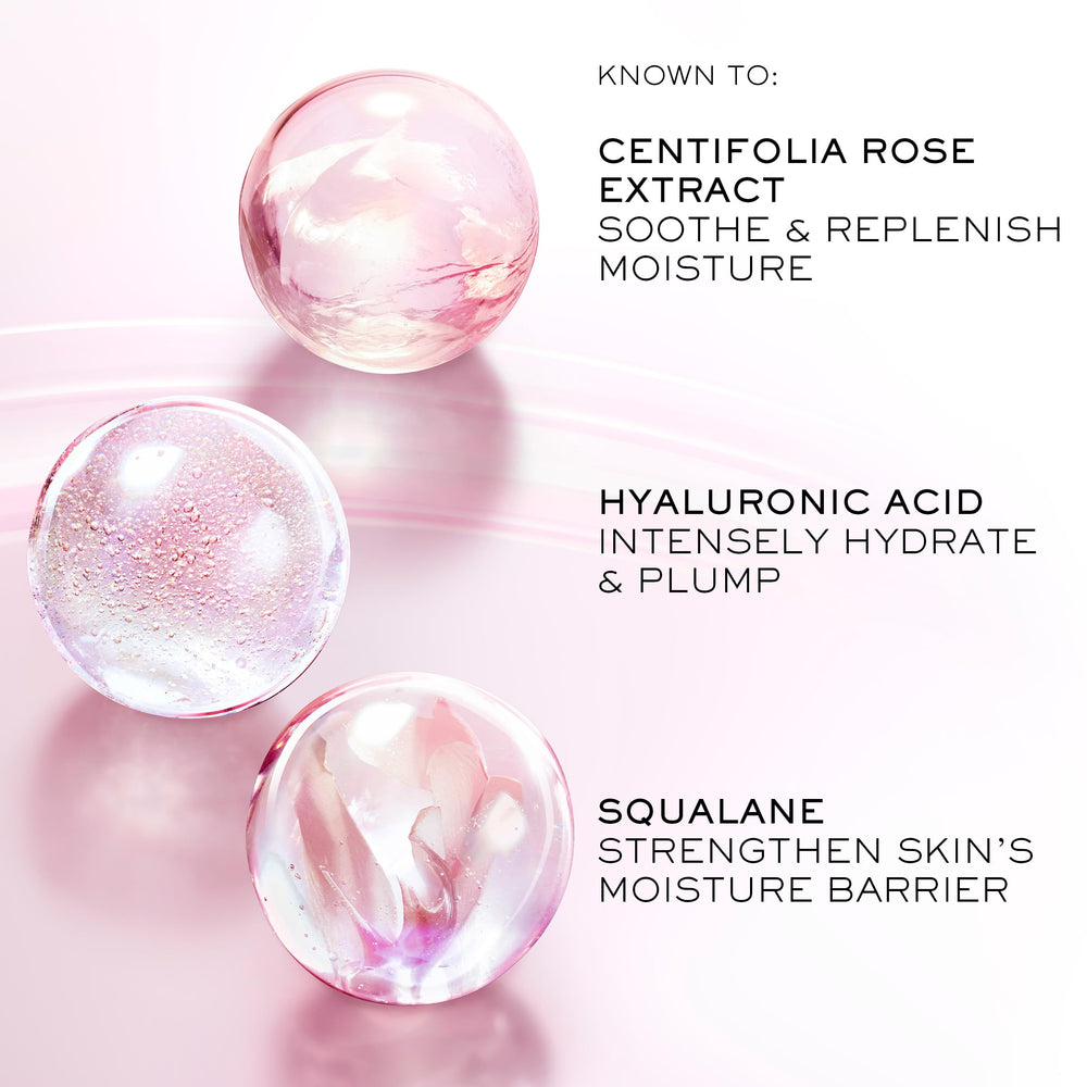 Lancôme Tonique Confort bottle and routine prep scene.