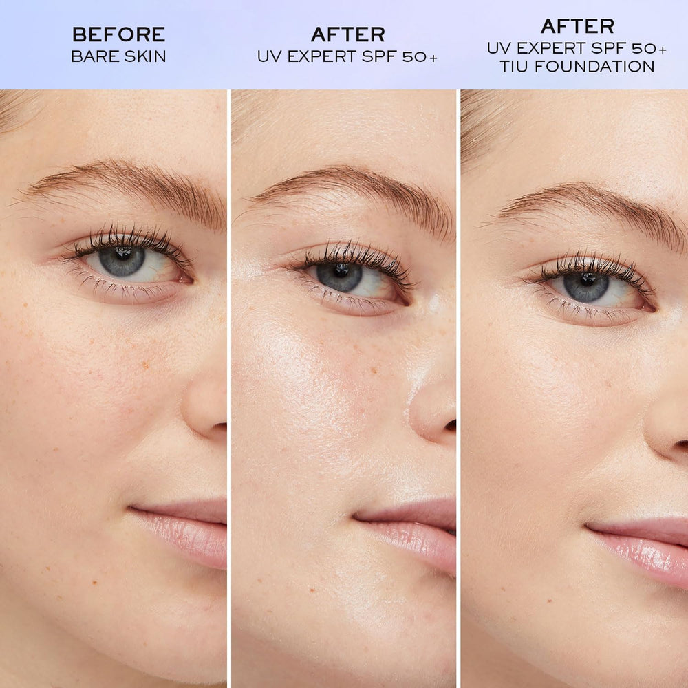 Lancôme UV Expert Defense SPF50 primer packaging and sleek design