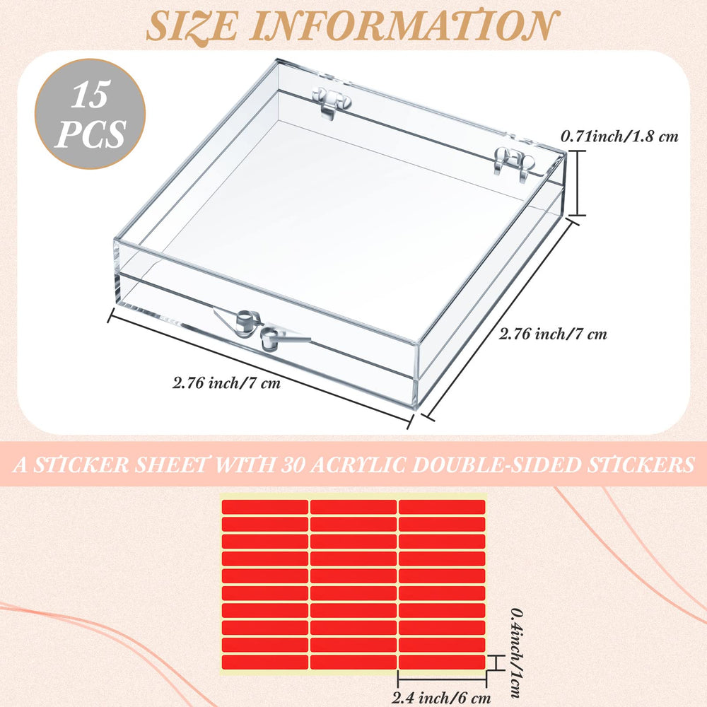 Landhoow acrylic-storage-organizer offers clear visibility for easy product selection.