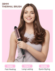 LANDOT 25mm barrel for well-defined curls with buoyant bounce