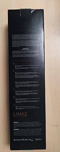 LANDOT fast-drying performance illustrated for salon-like results at home.