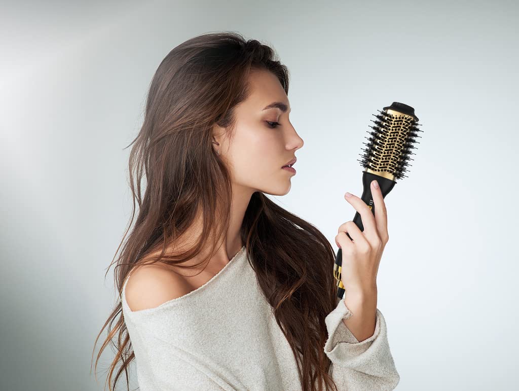 LANDOT root lift and curl-end tips help create flattering volume and shape.