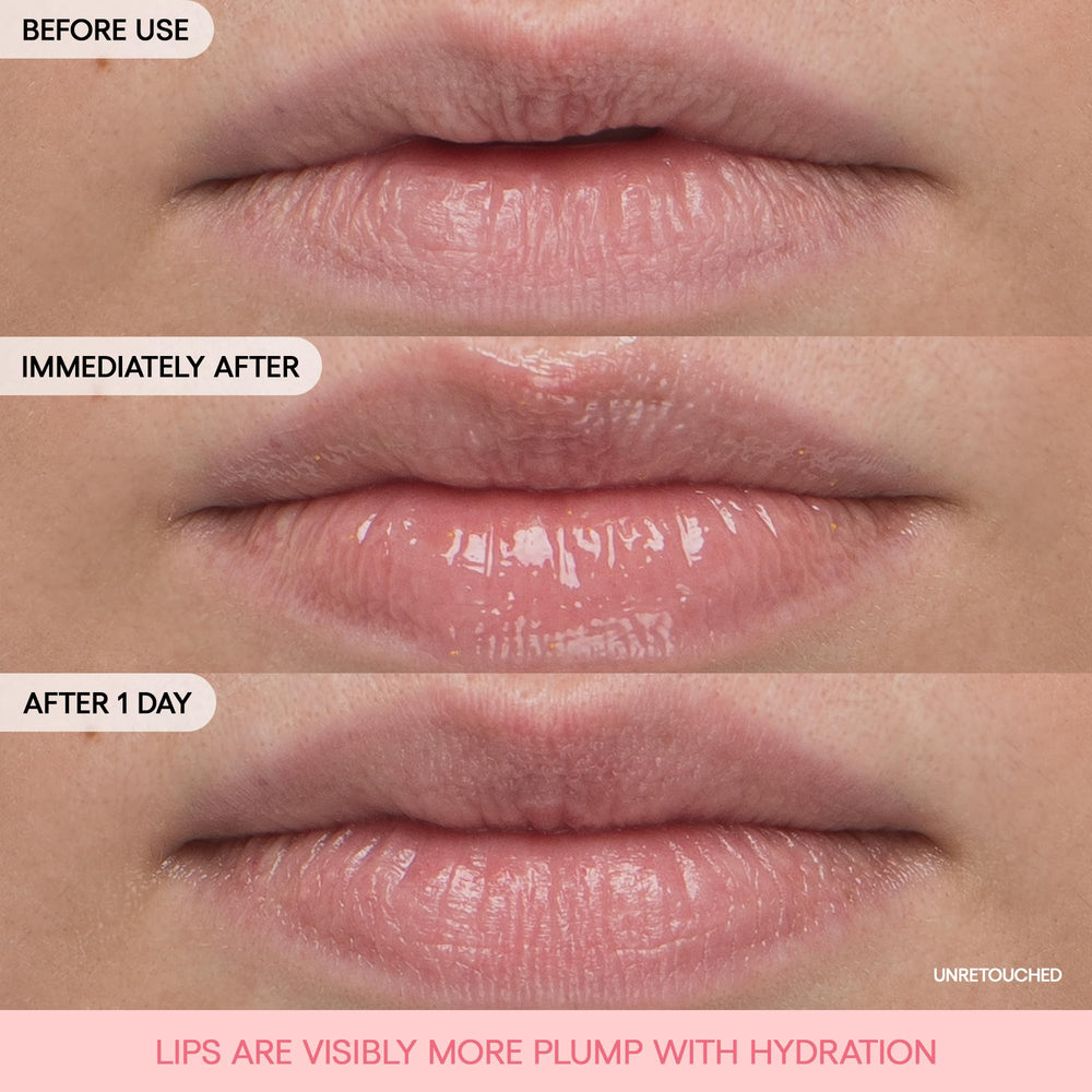 LANEIGE Bouncy & Firm Lip Treatment packaging tube showcases premium texture and branding