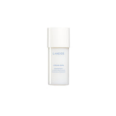 LANEIGE Cream Skin Toner bottle close-up, highlighting a milky, hydrating texture.