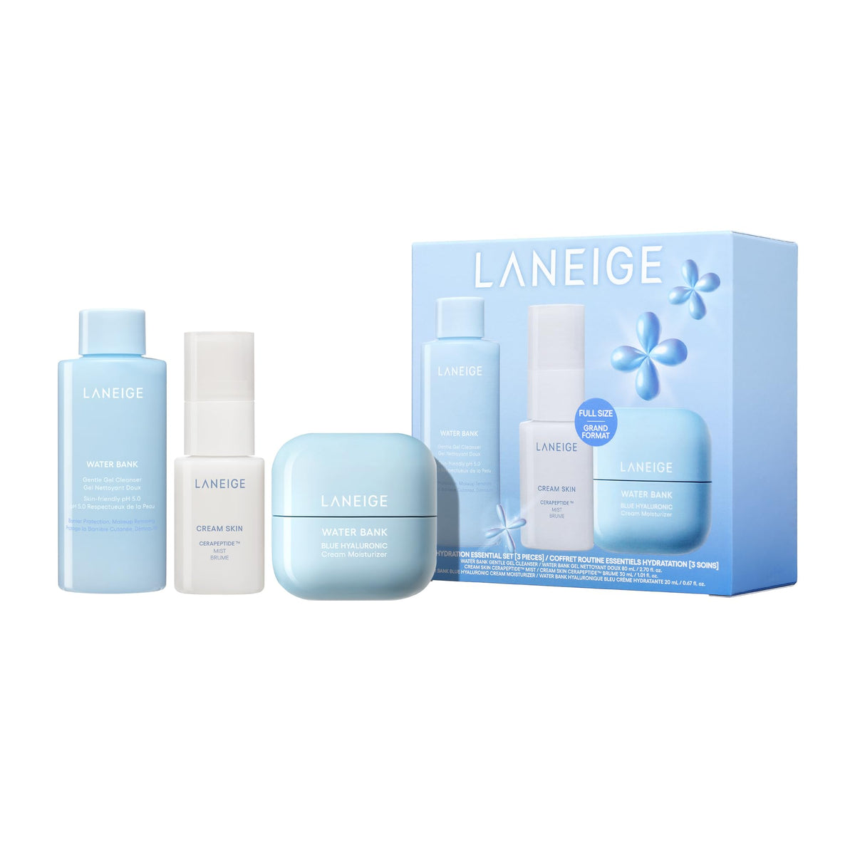 LANEIGE Gentle Gel Cleanser refreshing cleanse for balanced skin.