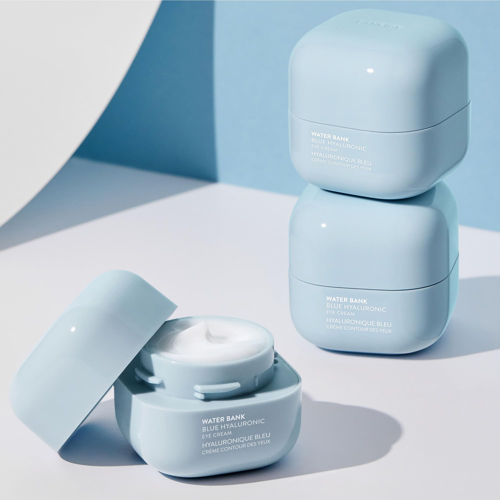 Laneige packaging variation reflects a compact, travel-ready design for eye care.
